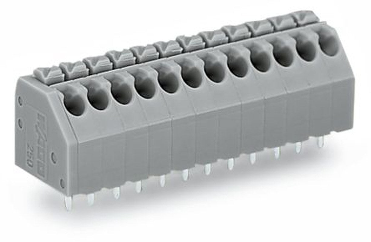 WAGO 250 Series PCB Connector, 17-Contact, 3.5 mm Pitch, 1 Row, 250-117