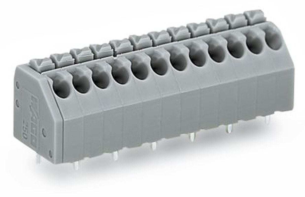 WAGO 250 Series PCB Connector, 21-Contact, 3.5 mm Pitch, 1 Row, 250-221