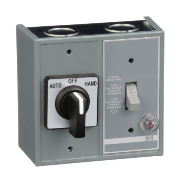 Manual starter, fractional horsepower, duplex, 16A, 1 pole, 1HP at 277VAC, toggle and selector, red indicator, NEMA 1 (Manual starter fractional horsepower) is a Schneider Electric product. Designed for reliable performance and long service life. Available across Iraq — contact us for pricing and delivery options.