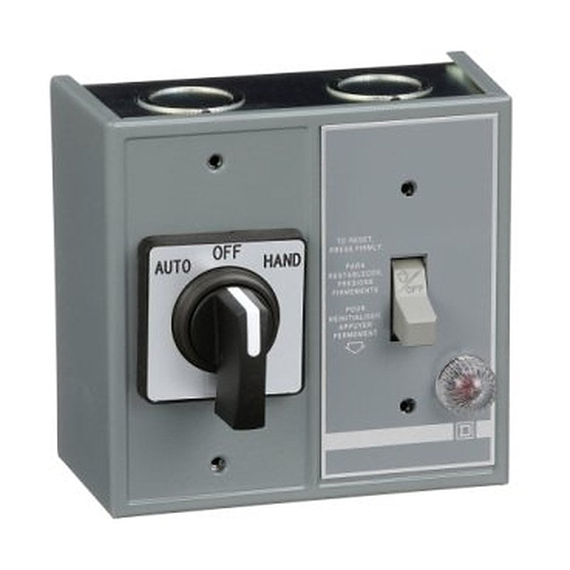 Manual starter, fractional horsepower, duplex, 16A, 1 pole, 1HP at 277VAC, toggle and selector, red indicator, NEMA 1 (Manual starter fractional horsepower) is a Schneider Electric product. Designed for reliable performance and long service life. Available across Iraq — contact us for pricing and delivery options.