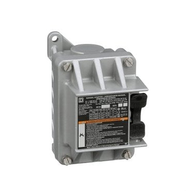 Manual starter, fractional horsepower, 16A, 1 pole, 1HP at 277VAC, no indicator, NEMA 7&9, 1 conduit opening (Manual starter fractional horsepower) is a Schneider Electric product. Designed for reliable performance and long service life. Available across Iraq — contact us for pricing and delivery options.