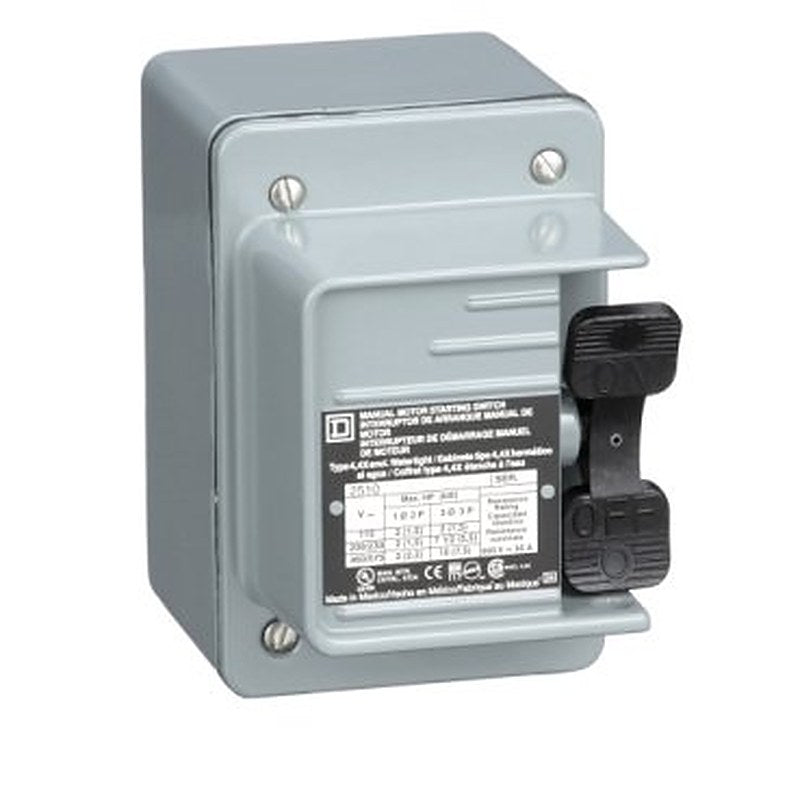 Switch, manual, 30A, 3 pole, 10HP at 575VAC, three phase, toggle operated, no indicator, NEMA 4, one conduit opening (Switch manual) is a Schneider Electric product. Designed for reliable performance and long service life. Available across Iraq — contact us for pricing and delivery options.