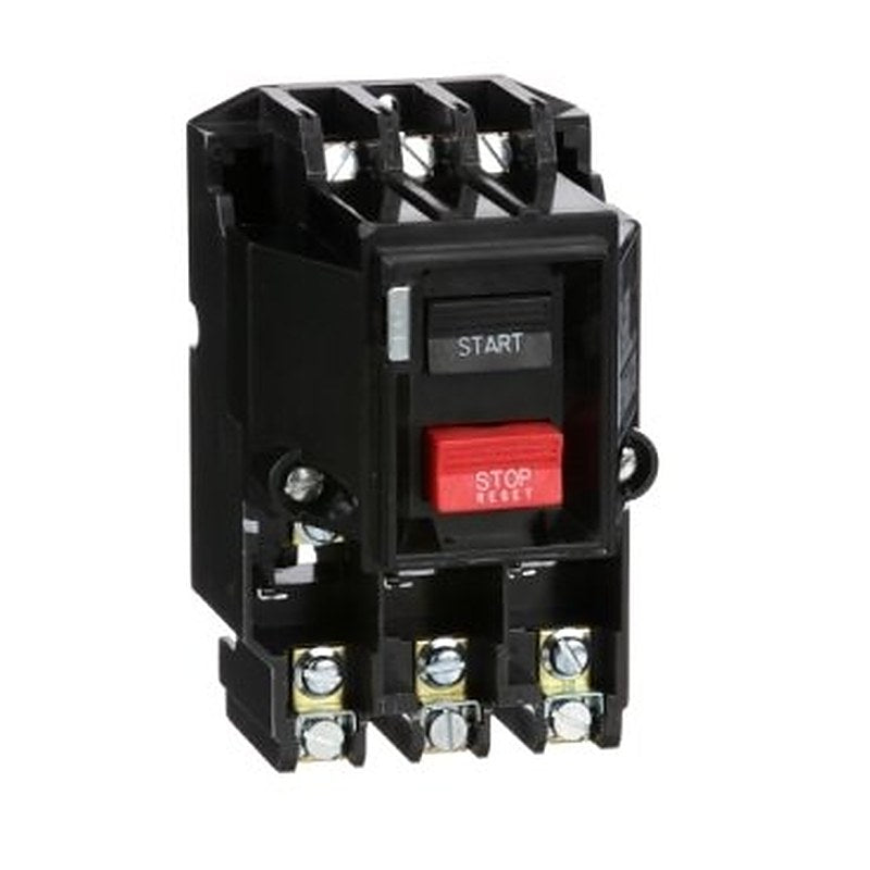 Manual starter, integral horsepower, NEMA M0, 600VAC, 3 pole, 5HP at 380/575VAC, 1 phase, no indicator, open (Manual starter integral horsepower) is a Schneider Electric product. Designed for reliable performance and long service life. Available across Iraq — contact us for pricing and delivery options.
