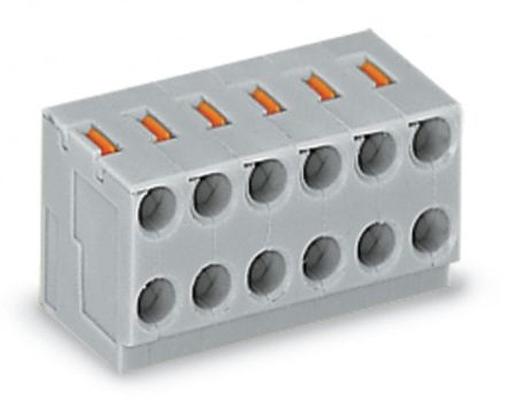 WAGO 252 Series Plug-in Connector Female, 2-Pole, 2A, 2-Way