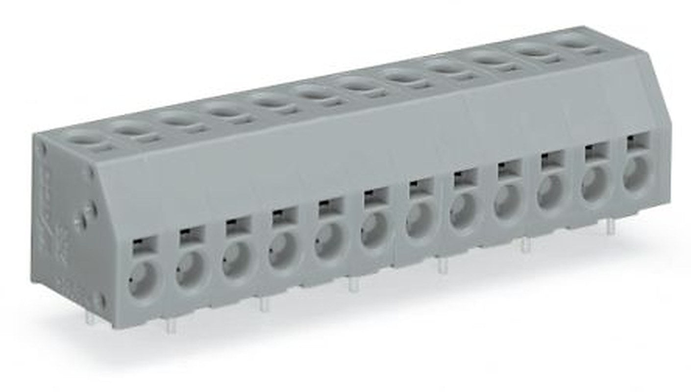 WAGO 253 Series PCB Terminal Block, 4-Contact, 5 mm Pitch, Through Hole, 1 Row