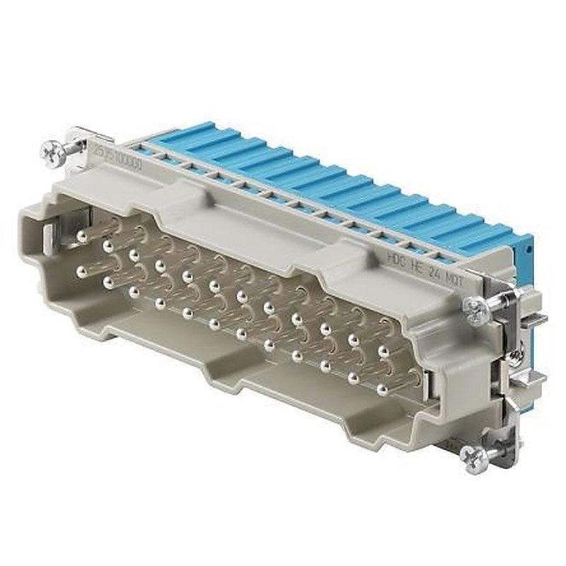 Weidmüller Contact Insert, 16A, HE Series Male, 24 Contacts