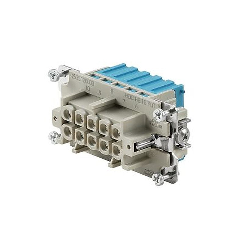 Weidmüller Contact Insert, 16A, HE Series Female, 10 Contacts