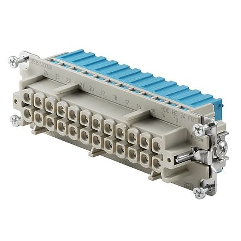 Weidmüller Contact Insert, 16A, HE Series Female, 24 Contacts