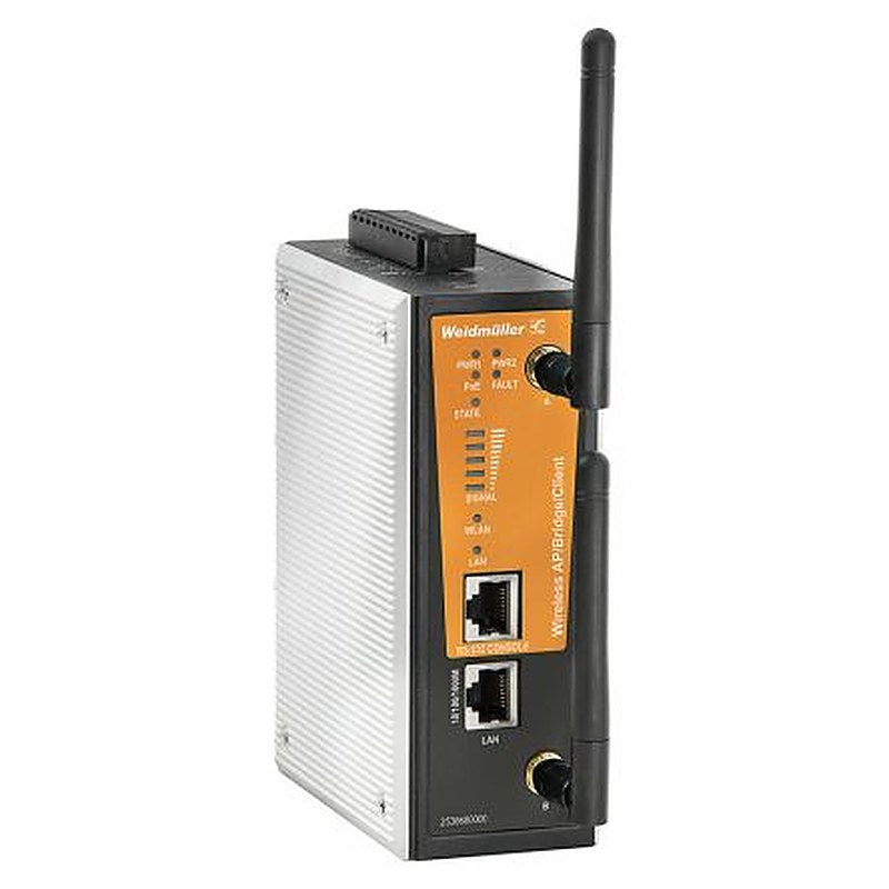 Weidmüller US 2 Port Wireless Access Point, IEEE 802.11 a/b/g/n, 100Mbps