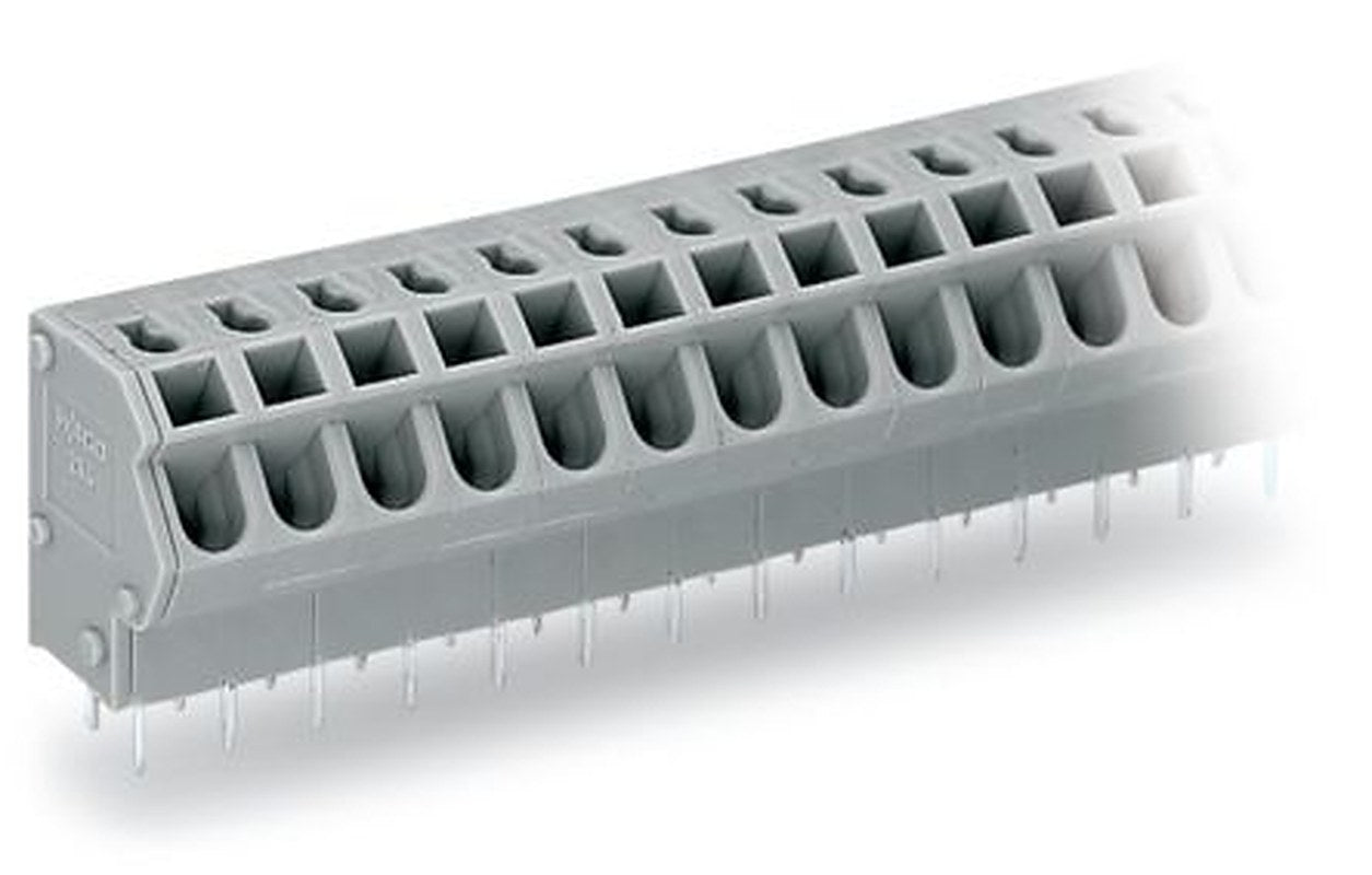 WAGO 254 Series PCB Connector, 10-Contact, 5.08 mm Pitch, Through Hole, 1 Row