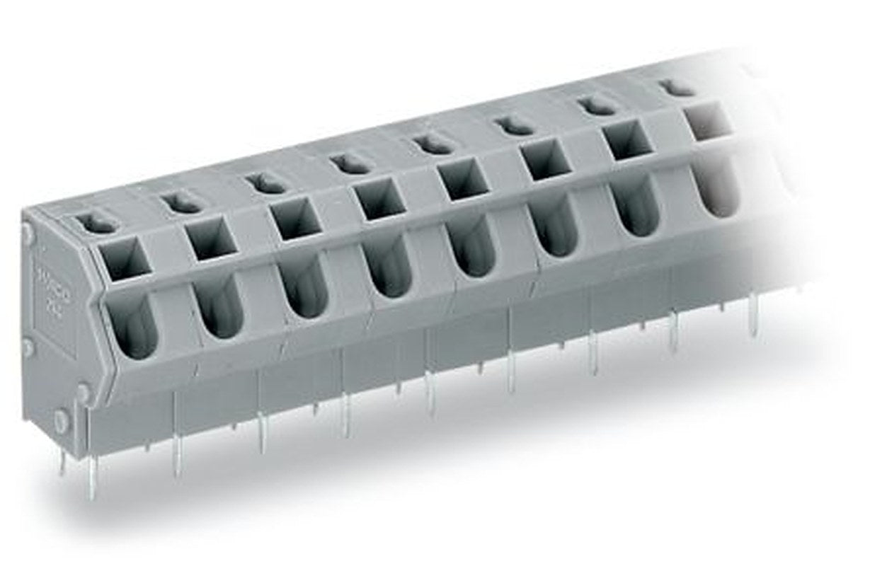 WAGO 254 Series PCB Connector, 8-Contact, 7.62 mm Pitch, Through Hole, 1 Row