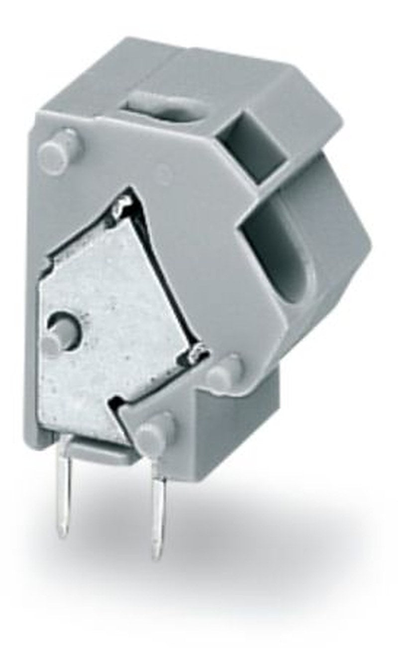 WAGO 254 Series PCB Connector, 1-Contact, 10.16 mm Pitch, Through Hole, 2 Row