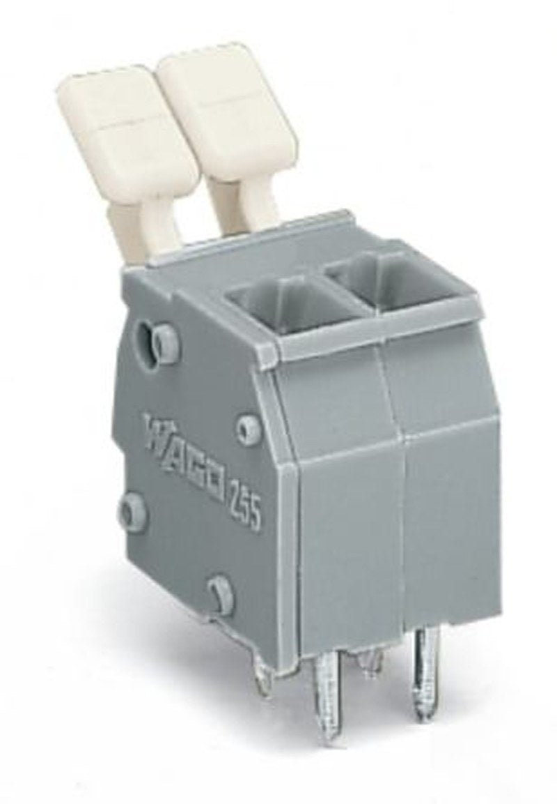 WAGO 255 Series PCB Connector, 4-Contact, 5.08 mm Pitch, Through Hole, 1 Row