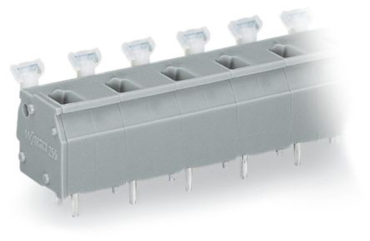 WAGO 255 Series PCB Connector, 4-Contact, 10.16 mm Pitch, 1 Row, 255-604