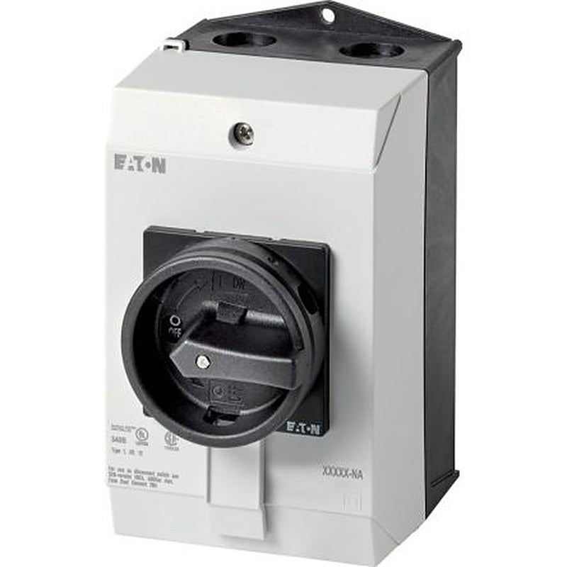 Eaton 3-Pole Surface Mount Isolator Switch -, IP65, 24A, 15 kW