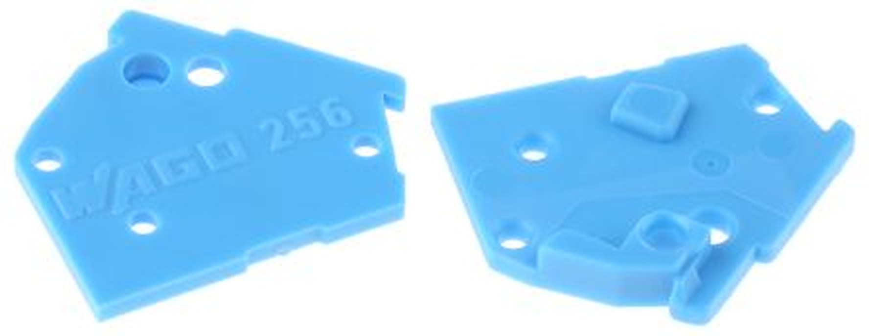 WAGO, 256 Polyamide 66 End Plate for use with PCB Terminal Blocks & Pluggable Connectors