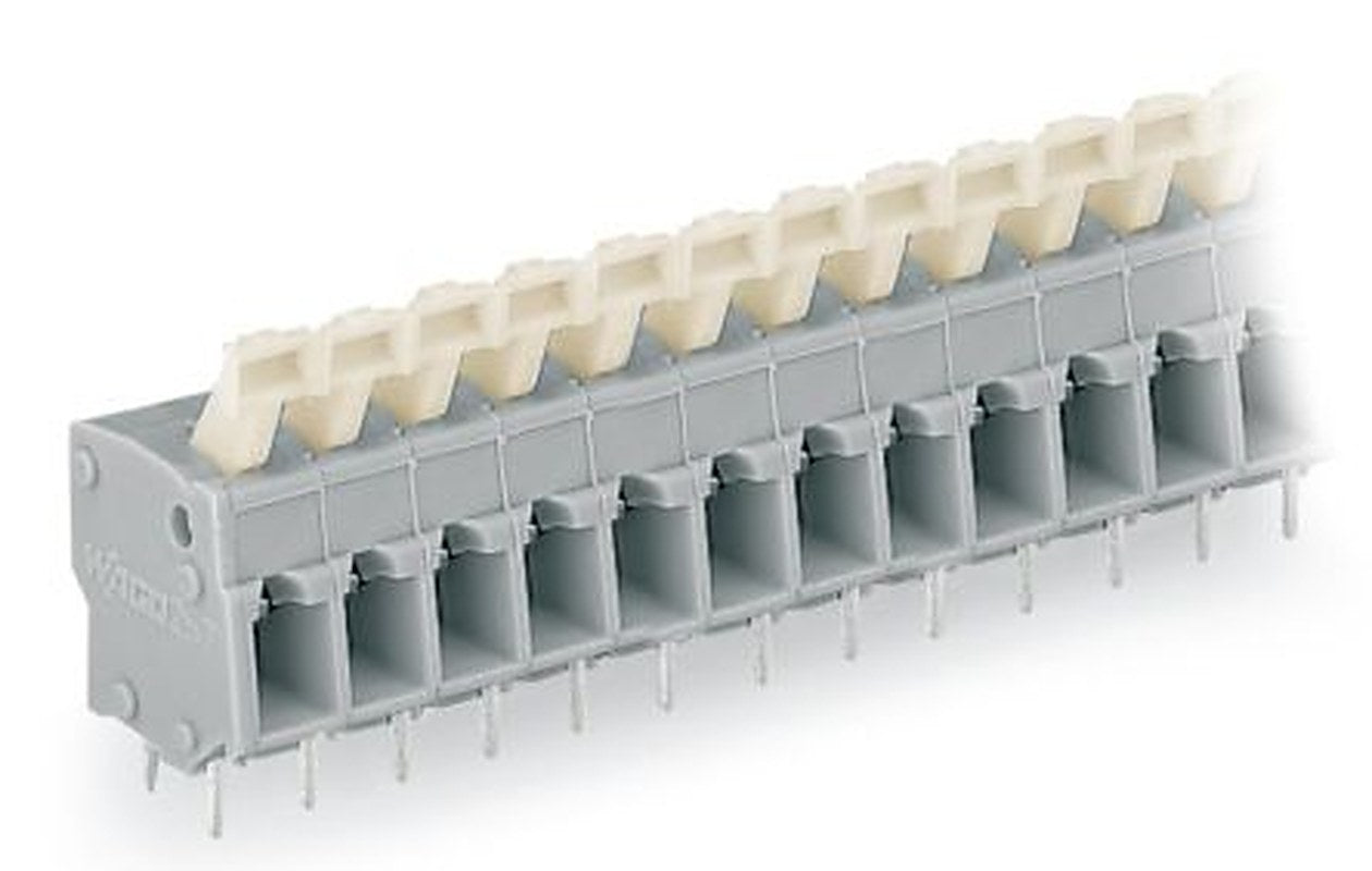WAGO 257 Series PCB Connector, 4-Contact, 5.08 mm Pitch, 1 Row, 257-404