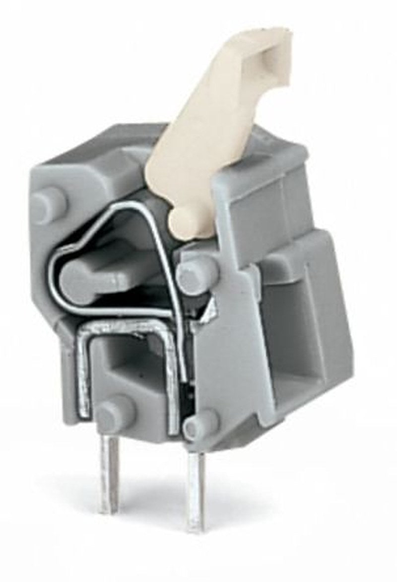 WAGO 257 Series PCB Connector, 1-Contact, 7.62 mm Pitch, Through Hole, 1 Row
