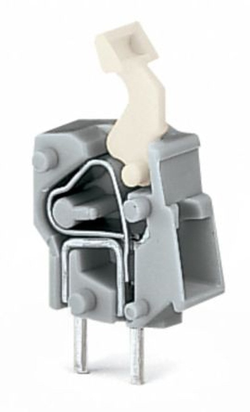 WAGO 257 Series PCB Connector, 1-Contact, 5.08 mm Pitch, Through Hole, 2 Row