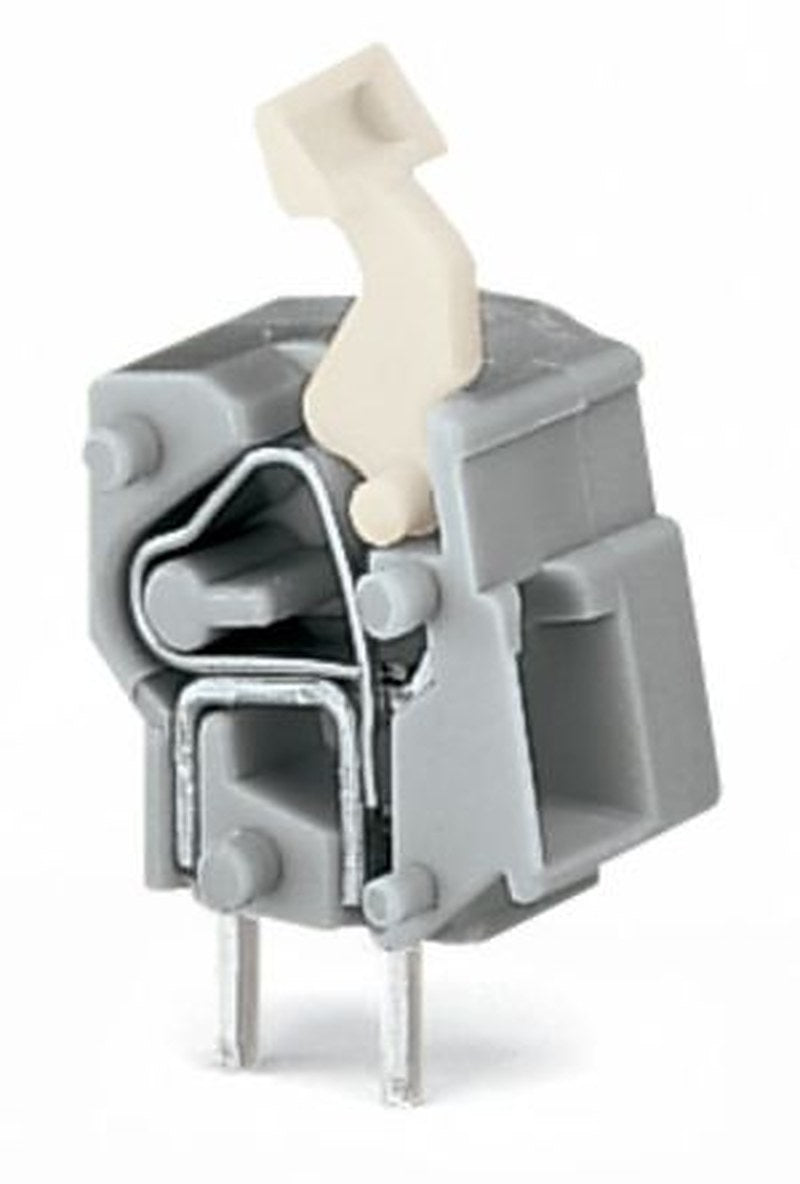 WAGO 257 Series PCB Connector, 1-Contact, 7.62 mm Pitch, Through Hole, 2 Row