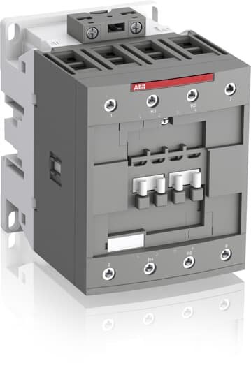 1SBL397501R1400 The ABB contactor with 1 built-in auxiliary contact and screw terminals, managing large control voltage variations, reducing panel energy consumptions and ensuring distinct operations in unstable networks. Furthermore, surge protection is built-in, offering a compact solution. AF contactors have a block type design, can be easily extended with add-on auxiliary contact blocks and an additional wide range of accessories. Close to contactor fitted with thermal O/L relay Screw terminals