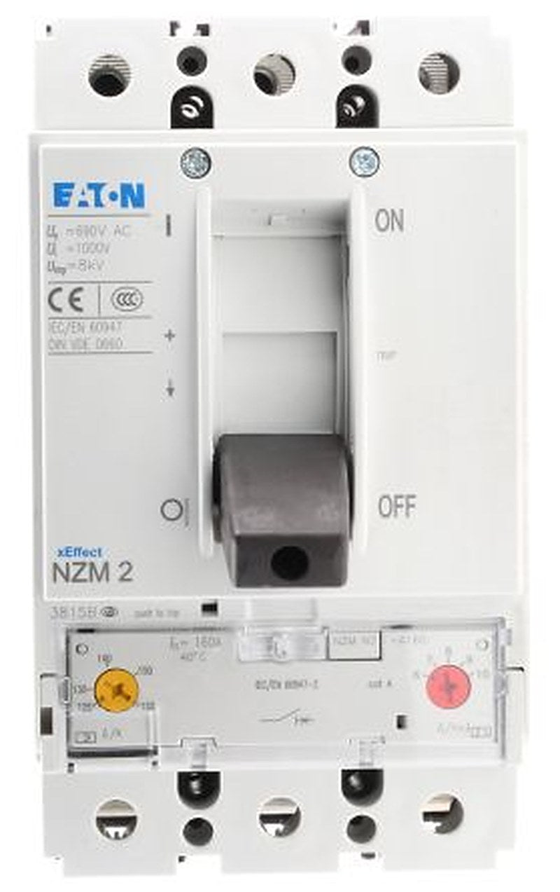 Eaton, xEnergy, xEnergy Molded Case Circuit Breaker 3-Pole 160A, Breaking Capacity 50 kA, Fixed