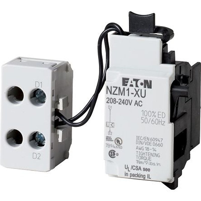 Eaton NZM Undervoltage Release for use with N(S)1(-4), NZM1(-4)