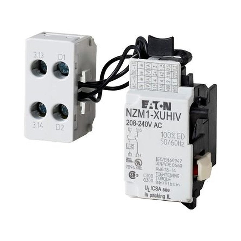 Eaton NZM Undervoltage Release for use with N(S)1(-4), NZM1(-4)