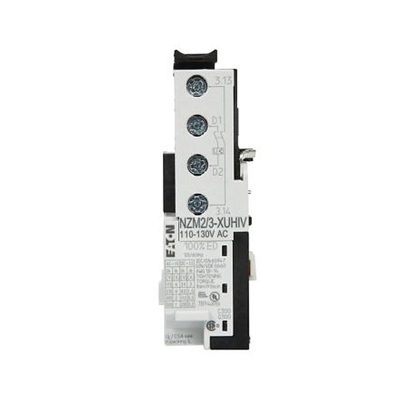 Eaton Undervoltage Release, 2 Contact, 2 NO, NMZ, 259598 NZM2/3-XUHIV480-525AC
