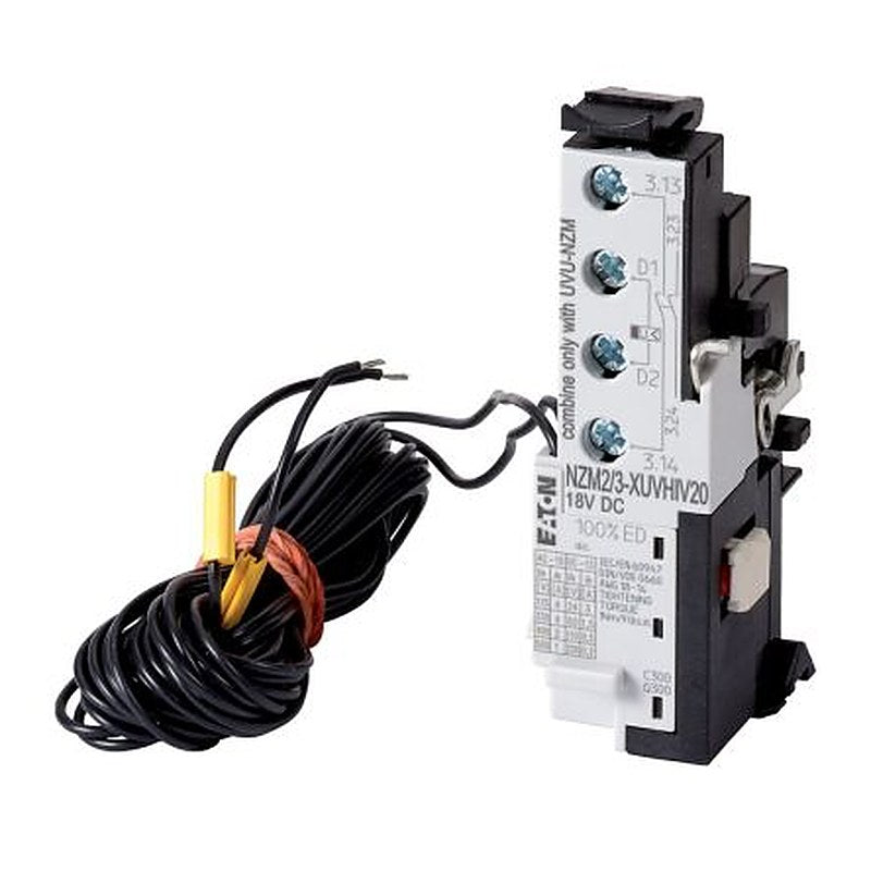 Eaton NZM Accessory Undervoltage Release for use with N(S)3(-4), N(S)2(-4), NZM2(-4), NZM3(-4)