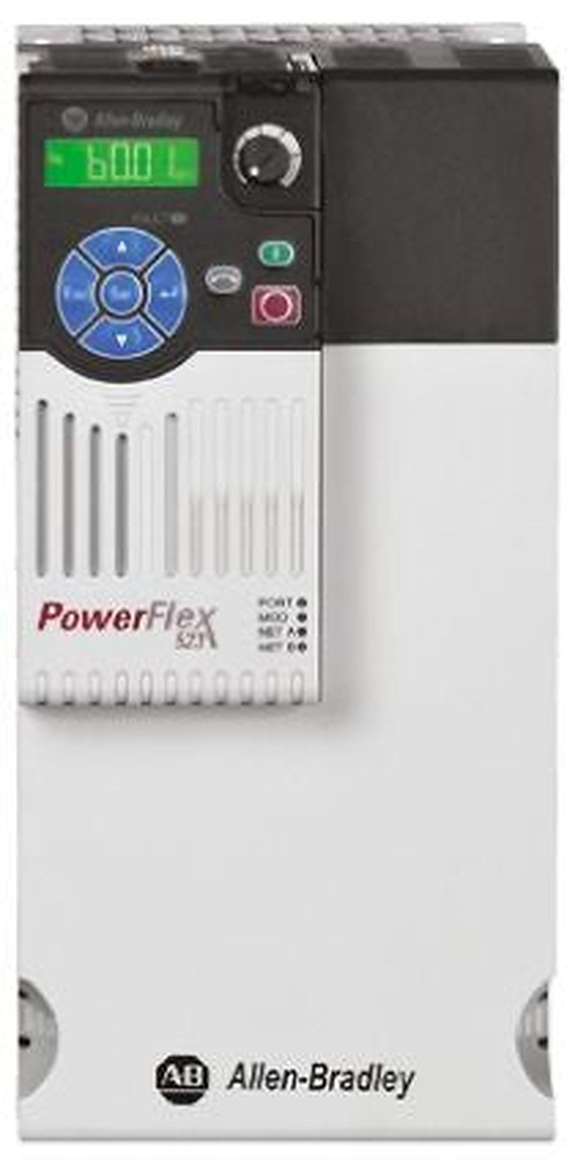 Allen Bradley Inverter Drive, 11 kW, 3 Phase, PowerFlex 523 Series 528V 24 A