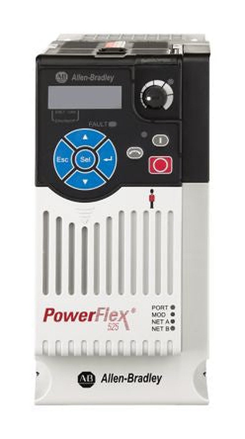 Allen Bradley Inverter Drive, 1.5 kW, 1 Phase, PowerFlex 525 Series 264V 8 A