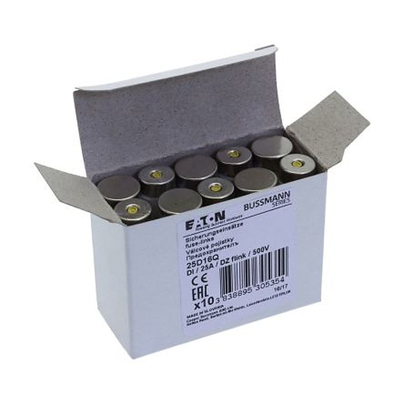 Eaton 25A Cartridge Fuse, gR, 500V ac