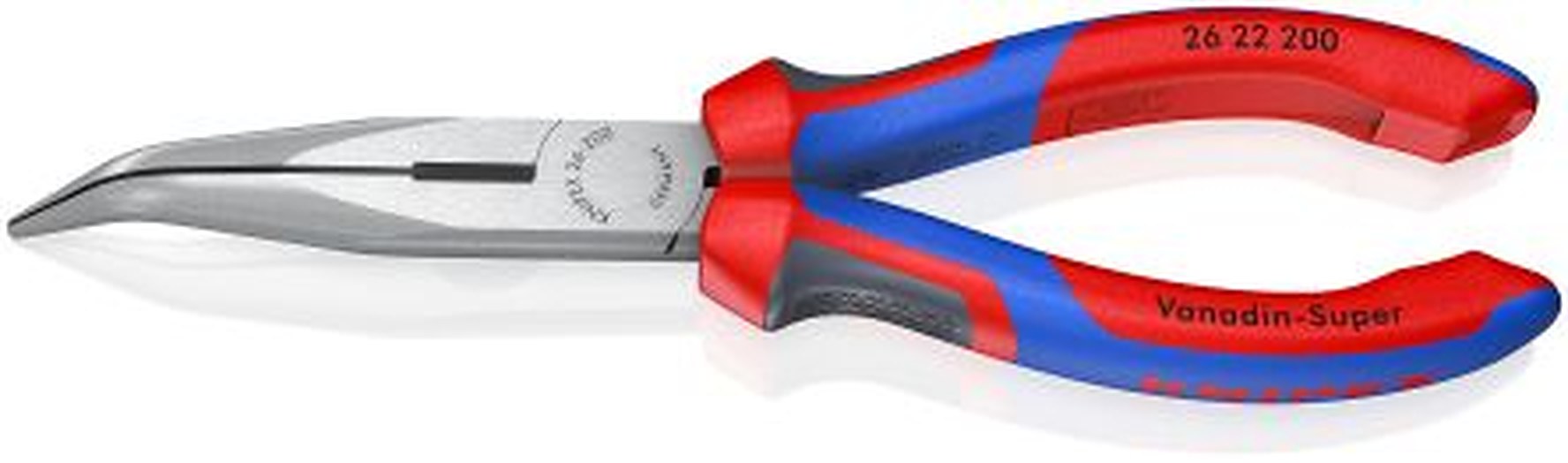 Knipex 1-Piece Long Nose Plier, 200 mm Overall, 73mm Jaw