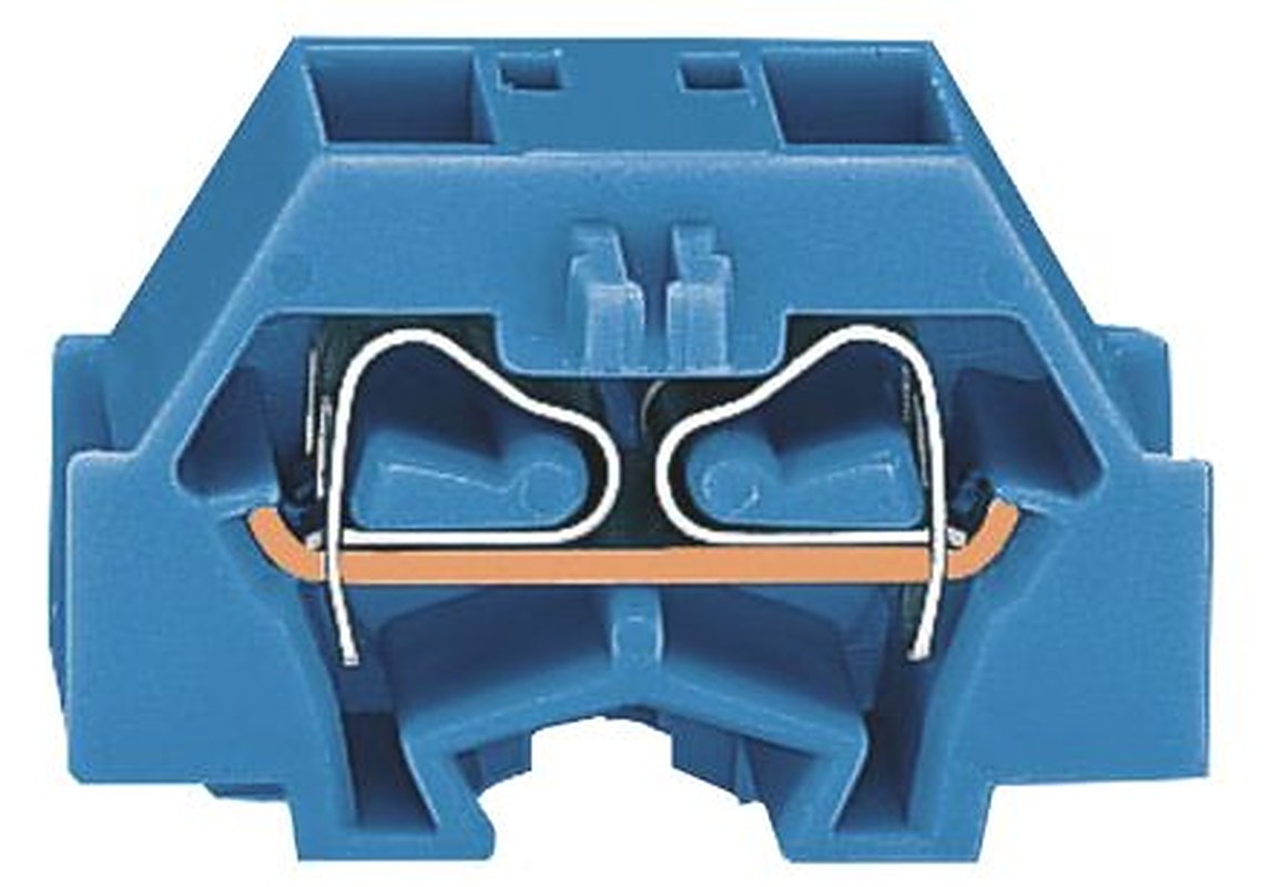 WAGO 260-334 260 Series Modular Terminal Block Blue, 1.5mm², 1-Level, Cage Clamp, IECEx/ATEX