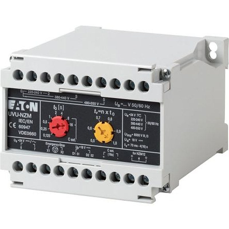 Eaton NZM Accessory Undervoltage Release for use with Circuit Breaker