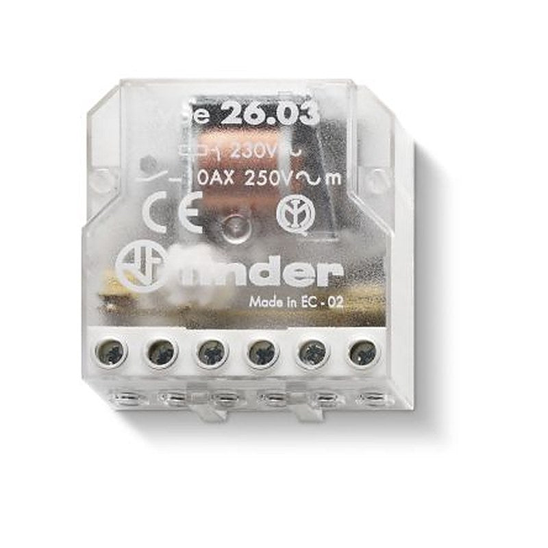 Finder Panel Modular Step Relay, 48V ac Coil, 10A Switching Current, SPST