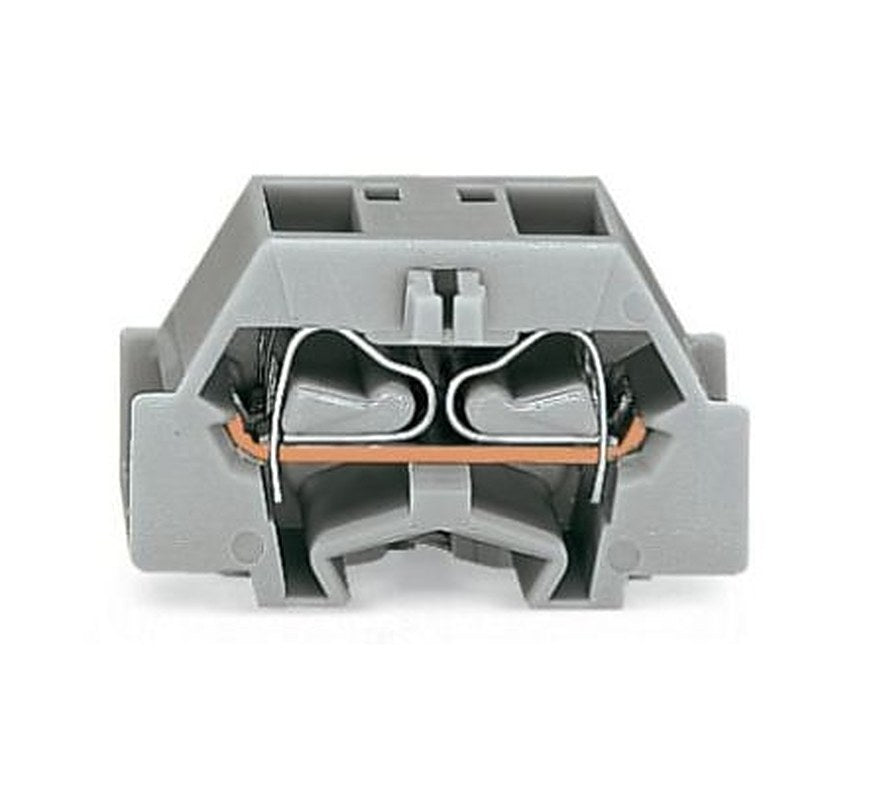 WAGO 261-346 261 Series Modular Terminal Block Orange, 2.5mm², 1-Level, Cage Clamp