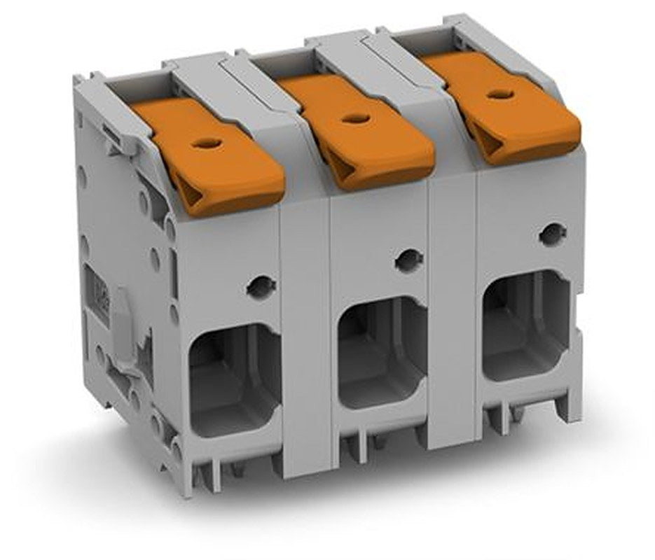 WAGO 2616 Series PCB Connector, 5-Contact, 15 mm Pitch, Through Hole, 1 Row