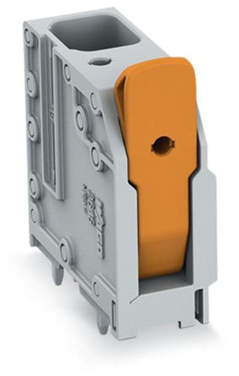 WAGO 2616 Series PCB Connector, 1-Contact, 10 mm Pitch, Through Hole, 2 Row