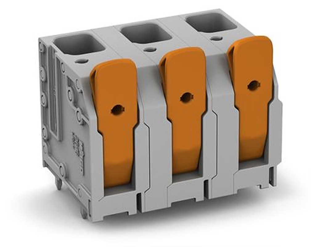 WAGO 2616 Series PCB Connector, 2-Contact, 15 mm Pitch, Through Hole, 1 Row