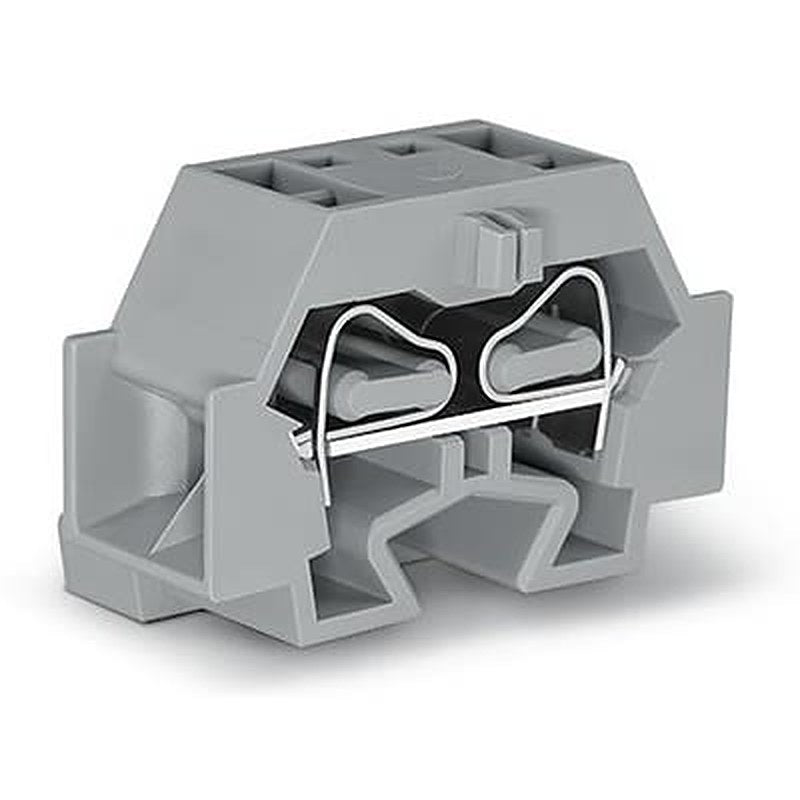 WAGO 262-331-1 262 Series Terminal Block Grey, 4mm², 4-Level, Cage Clamp