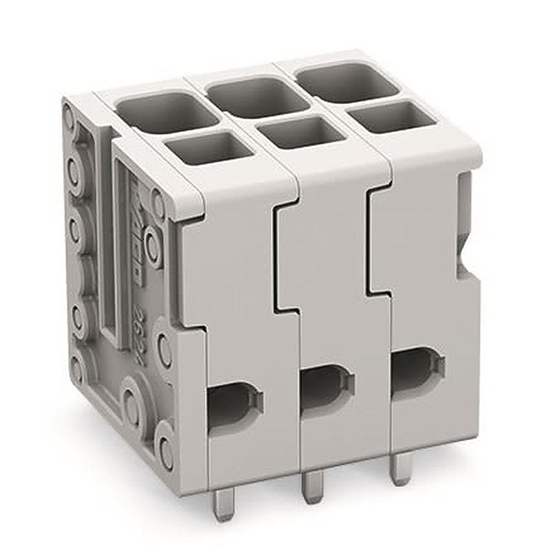 WAGO PCB Terminal Block, 3-Contact, 5 mm Pitch, 1 Row, 2624-3103