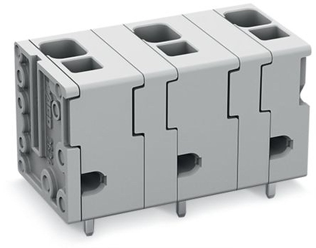WAGO 2624 Series PCB Connector, 4-Contact, 11.5 mm Pitch, Feed Through, 1 Row