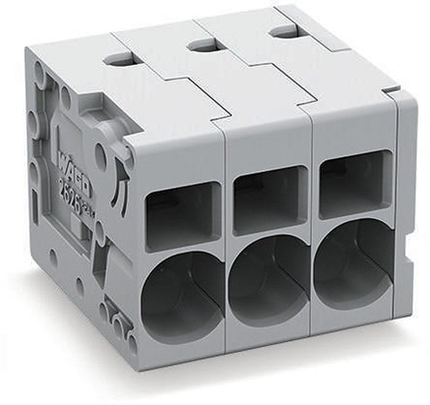 WAGO PCB Terminal Block, 5-Contact, 7.5 mm Pitch, 1 Row, 2626-1105/020-000