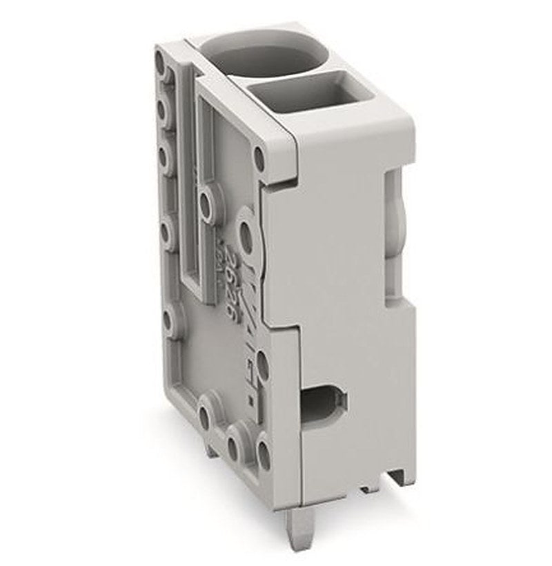 WAGO PCB Terminal Block, 1-Contact, 7.5 mm Pitch, 1 Row, 2626-3101