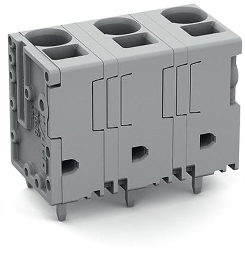 WAGO 2626 Series PCB Connector, 4-Contact, 12.5 mm Pitch, Feed Through, 1 Row