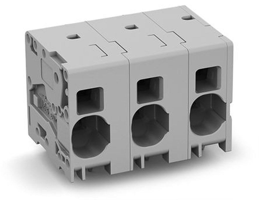 WAGO 2636 Series PCB Connector, 6-Contact, 15 mm Pitch, Feed Through, 1 Row