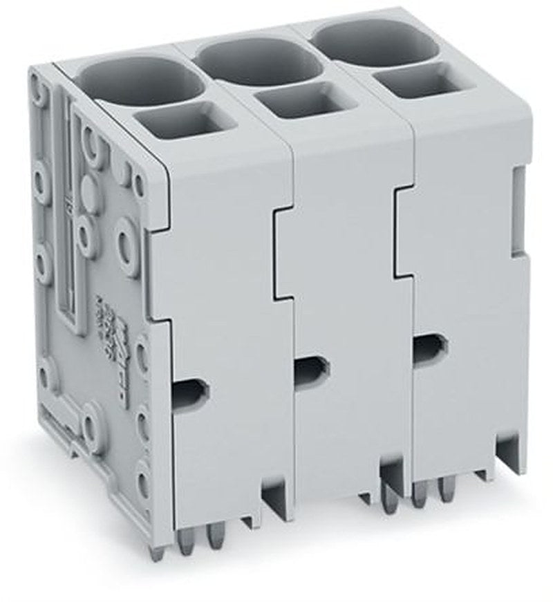 WAGO 2636 Series PCB Connector, 2-Contact, 10 mm Pitch, Feed Through, 1 Row