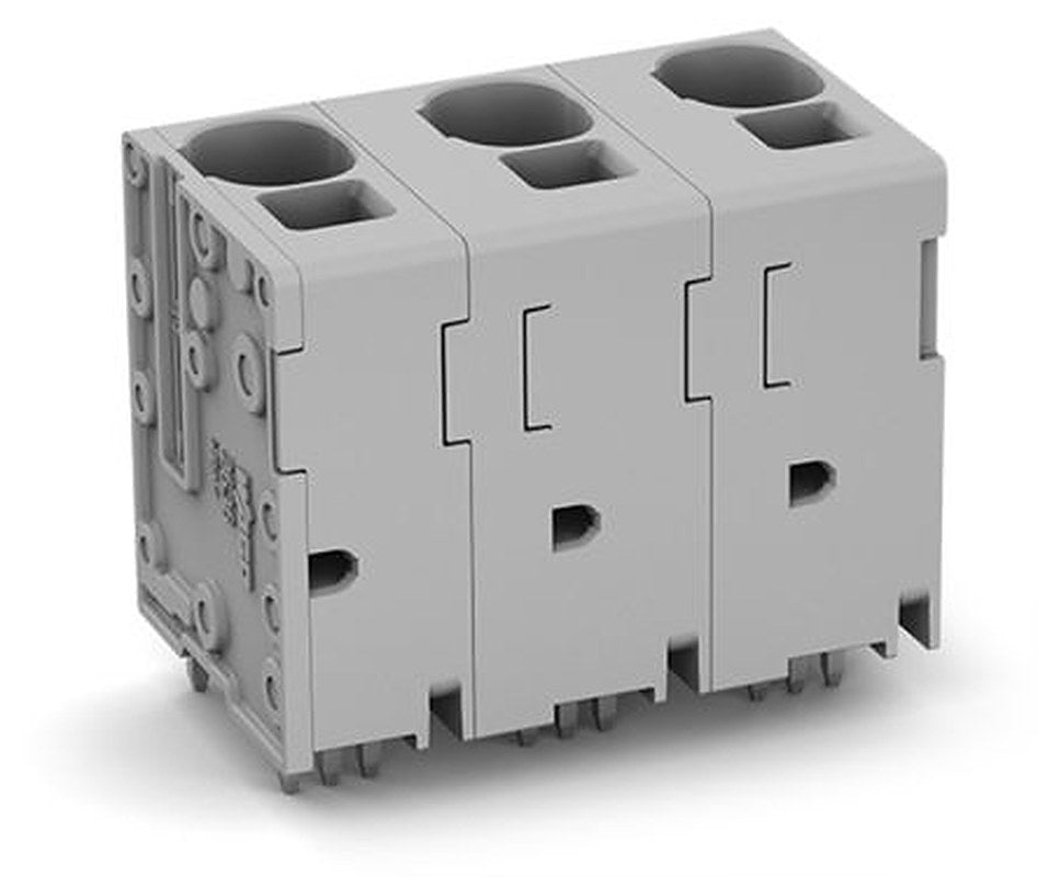 WAGO 2636 Series PCB Connector, 3-Contact, 15 mm Pitch, Feed Through, 1 Row